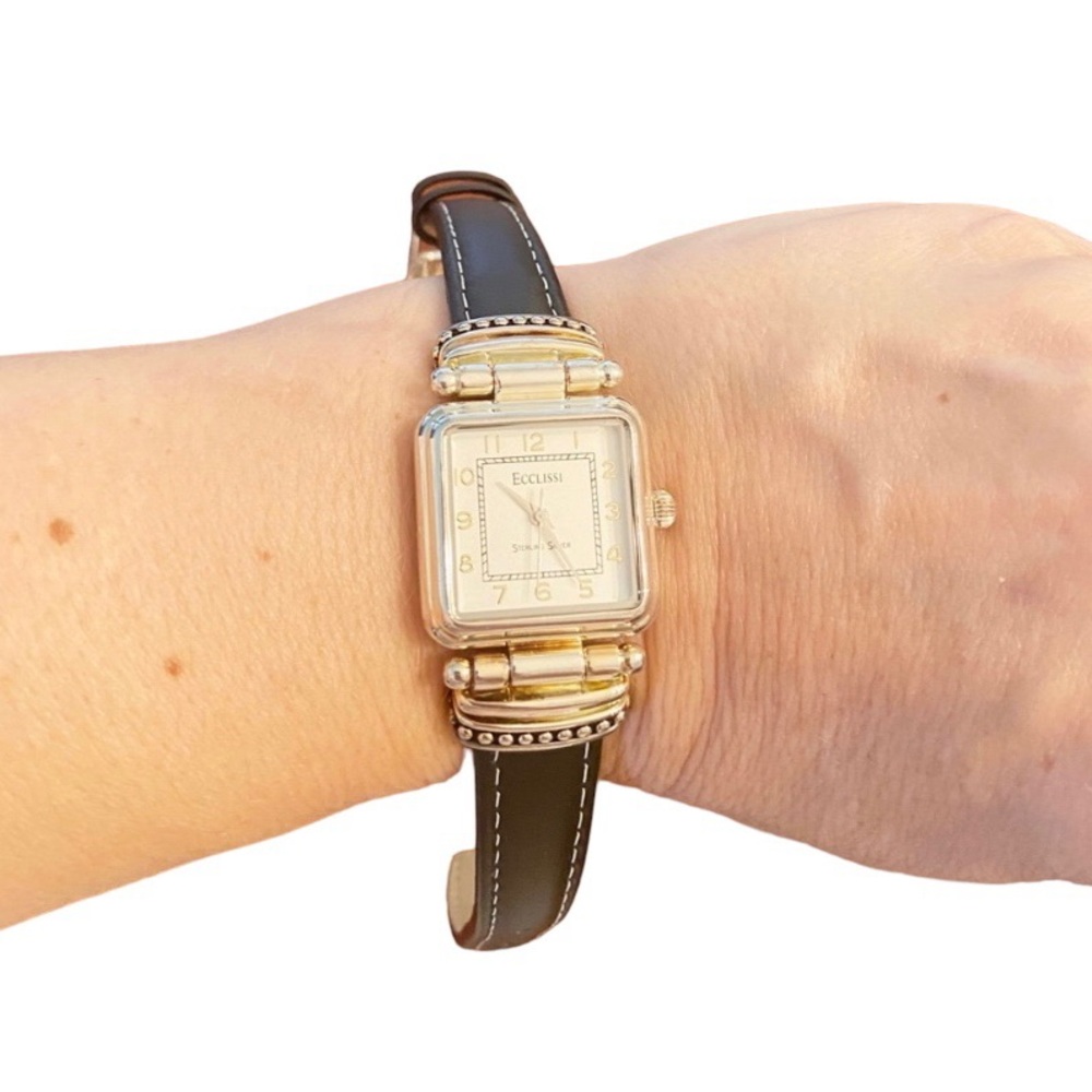 Sundance Ecclissi Sterling Silver Watch